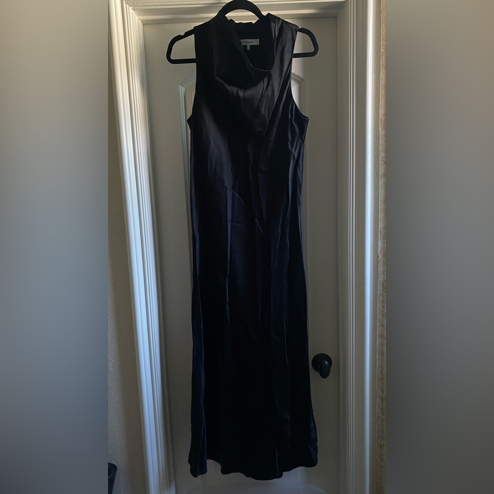 Frame Cowl Neck Dress
